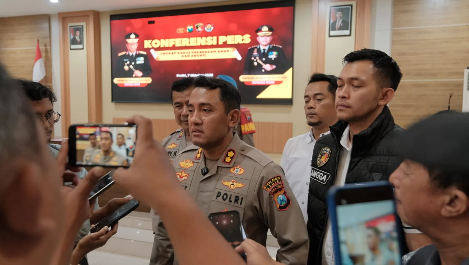 Polres Kediri Bongkar Dua Kasus Kematian Bayi, 4 Tersangka Diamankan