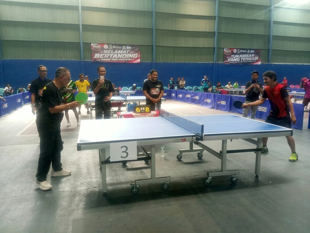 SMASH SUMPAH PEMUDA, 305 Jagoan Pingpong Guncang Armuji Cup 2026