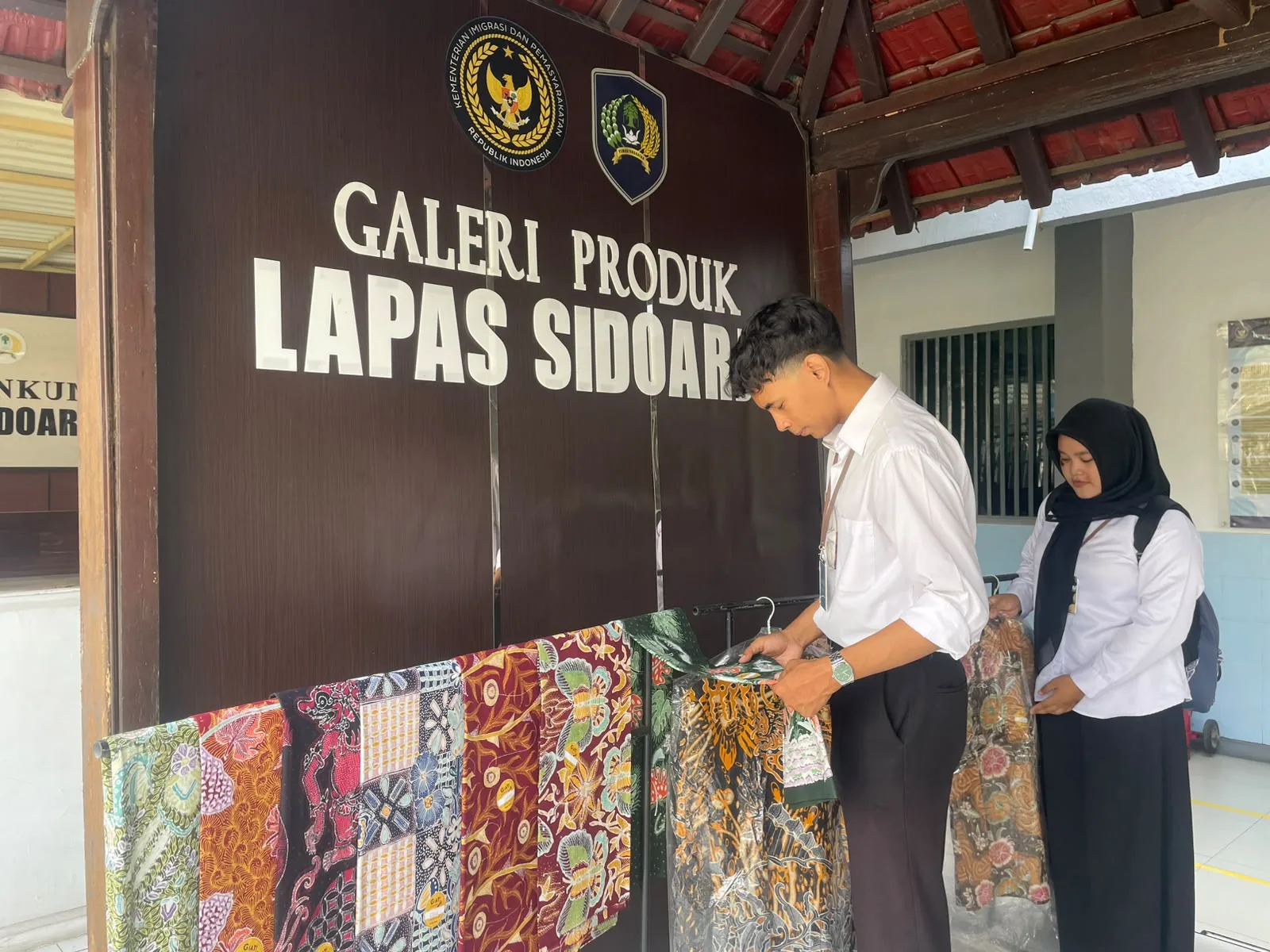 GIATJA Lapas Sidoarjo Kenalkan Produk Warga Binaan, Dari Sambal Klothok hingga Telur Ayam Kampung