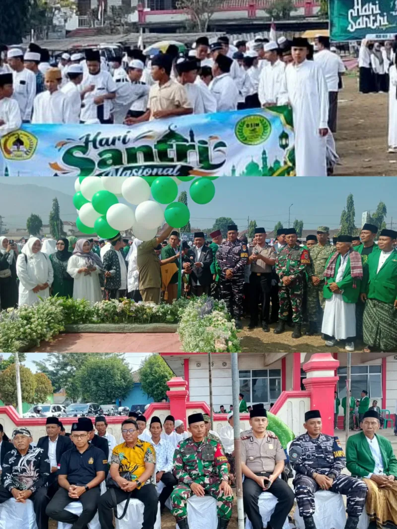 Lintas Agama di Hari Santri Nasional, Bukti Kerukunan Umat di wilayah Kecamatan Puger Terjalin Dengan Baik