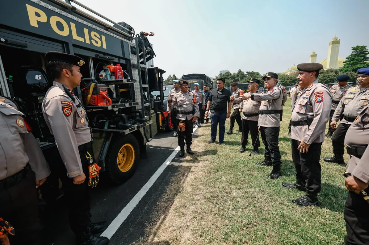Perkuat Penanganan Karhutla, Polda Jatim Terjunkan Pasukan BKO Selama Sepekan