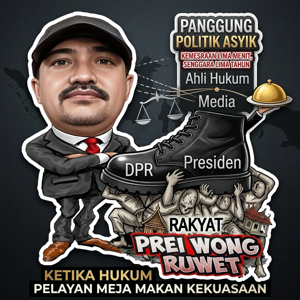 Politik Dagelan Senayan!!!, Mereka yang Asik Berpesta, Rakyat yang Menanggung Beban