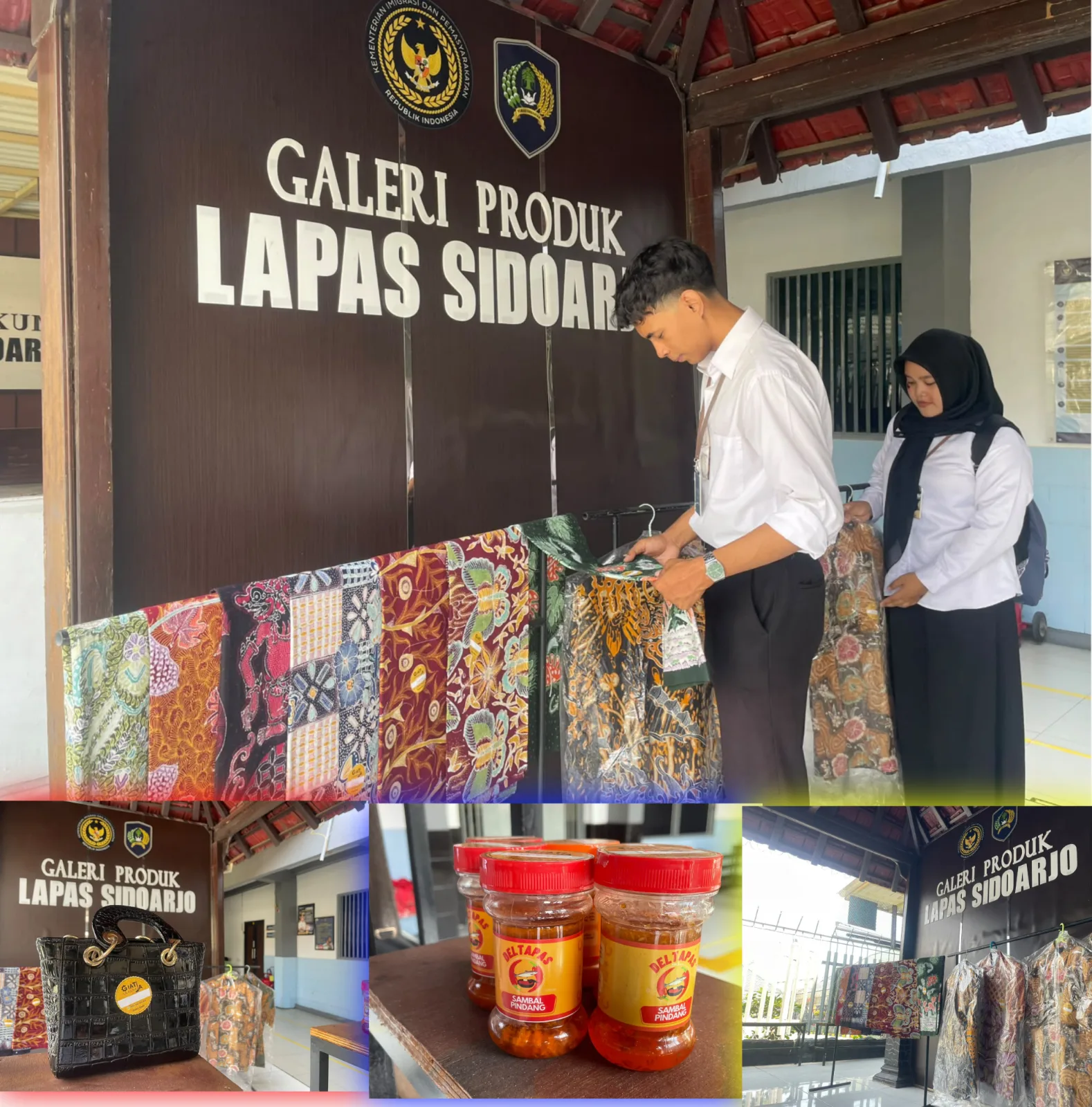 Dari Balik Jeruji ke Pasar Kreatif, Ikhtiar Ekonomi Lapas Sidoarjo Lewat Galeri GIATJA
