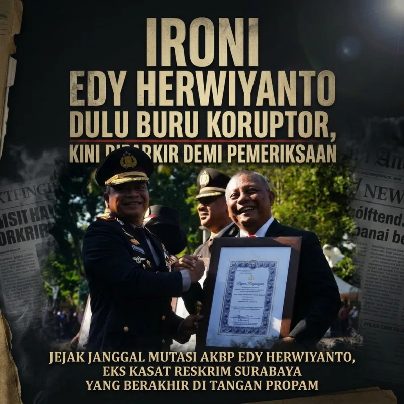 Karir Tiarap AKBP Edy Herwiyanto, Di Balik Telegram Rahasia ST/1271!!!