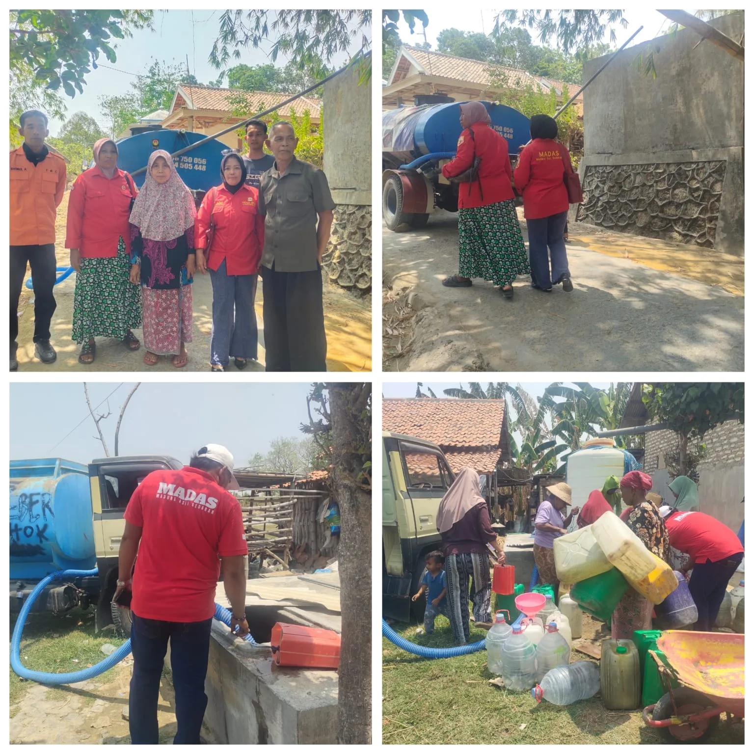 Tetap Bergerak Meski Terhalang, Penyaluran Air Bersih Tahap Ketiga Jangkau Pagagan dan Larangan Luar