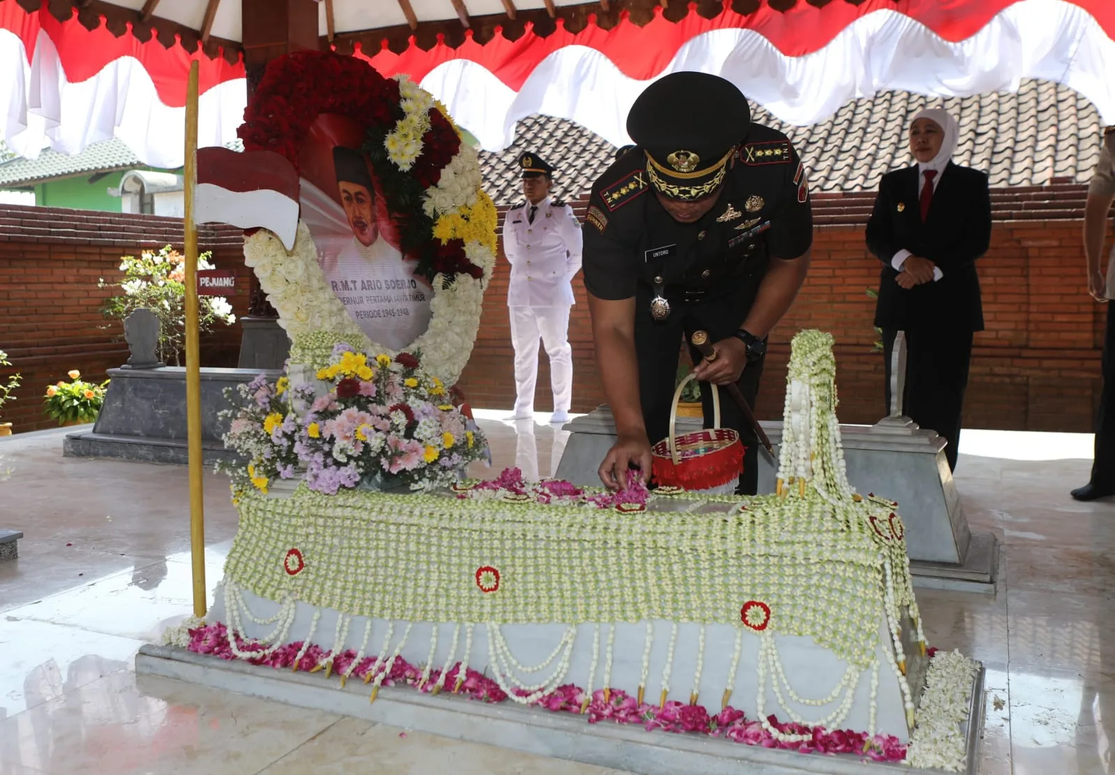 Danrem Untoro Ajak Teladani Sifat Kepahlawan Gubernur Suryo