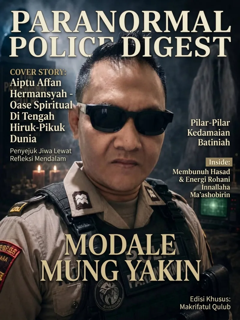 Membedah "Modale Mung Yakin", Resep Kedamaian Hati dan Kamtibmas ala Aiptu Affan Hermansyah